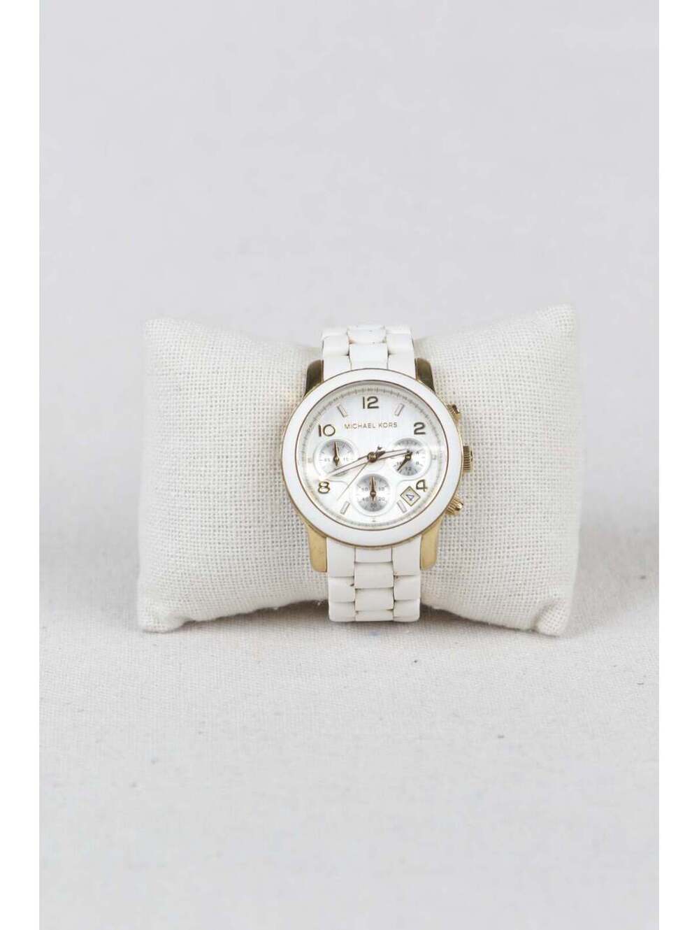 09' Michael Kors Two Tone Chronograph Watch